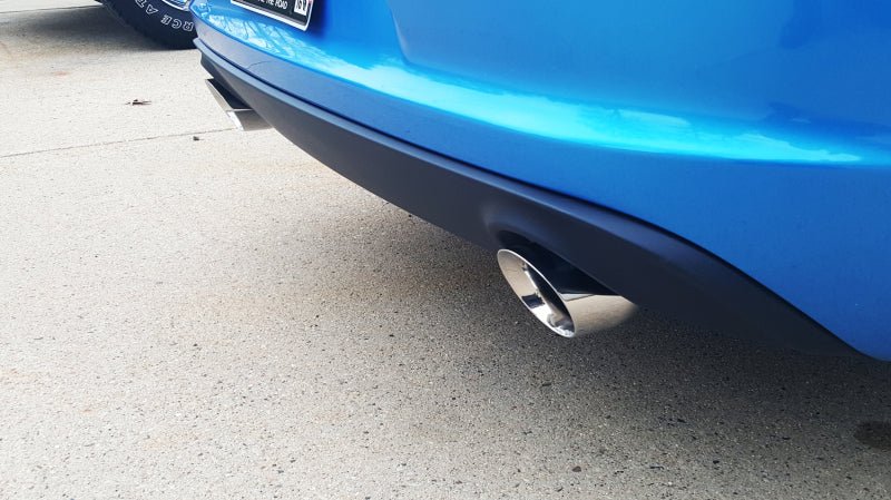 Corsa 15-17 Dodge Charger R/T w/ Pursuit Valance 2.5in Inlet / 4in Outlet Polished Tip Kit - Crew Original