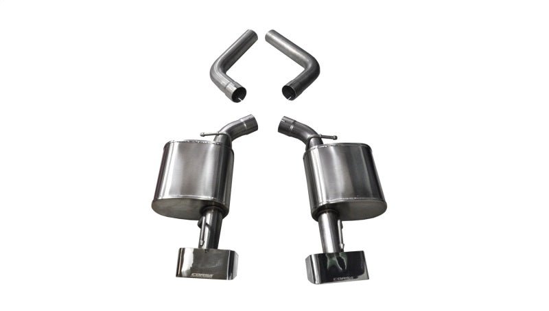 Corsa 15-19 Dodge Challenger 6.4L V8 2.75in Dual Rear Exit Axle-Back Sport GTX2 Polished Tips - Crew Original