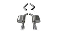 Corsa 15-19 Dodge Charger 6.4L/17-19 Dodge Charger 5.7L Polished Sport AxleBack Exhaust w/4.5in Tips - Crew Original