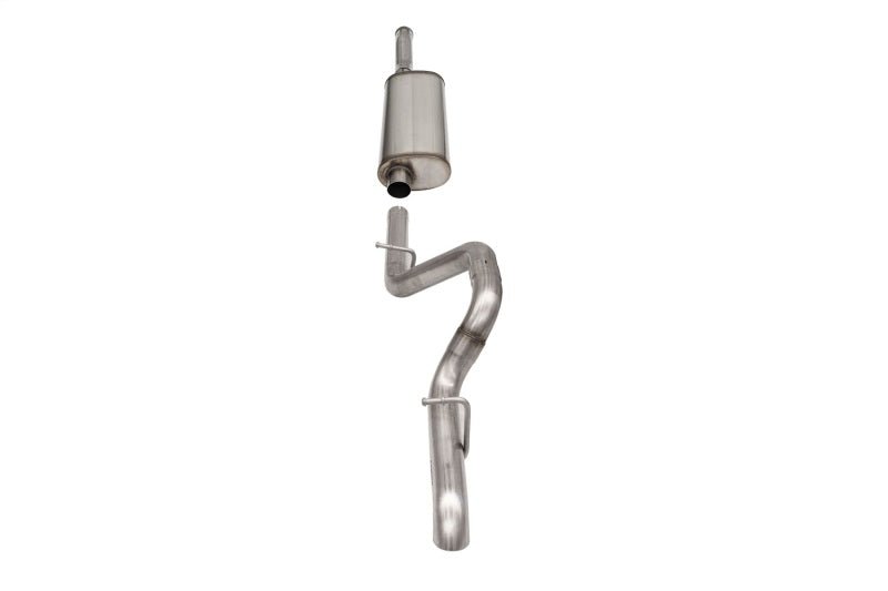 Corsa 18-21 Jeep Wrangler JLU 3.6L Sport 2.75in Cat-Back Exhaust w/ Turn Down Tip - Crew Original