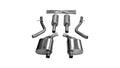 Corsa 2015 Dodge Charger / Chrysler 300 5.7L V8 V8 Polished Xtreme Cat-Back - Crew Original