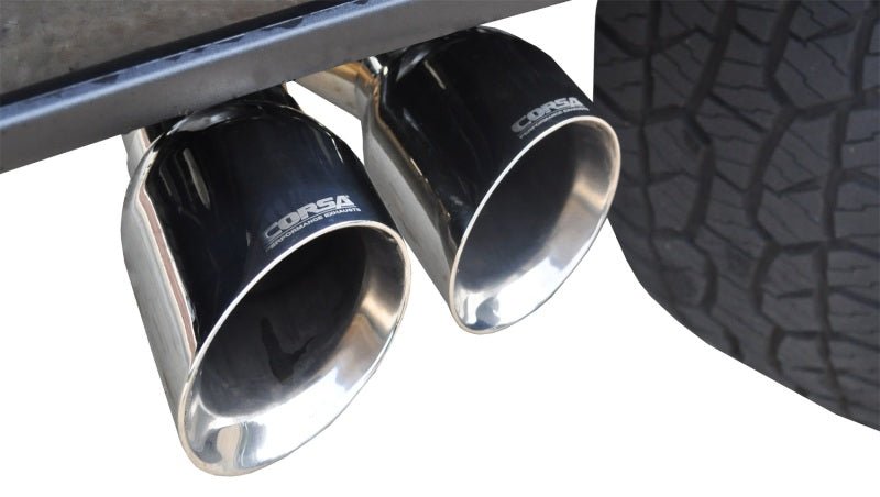 Corsa 2015 Ford F-150 5.0L V8 156.8in Wheelbase 3in Resonator Delete Kit - Crew Original