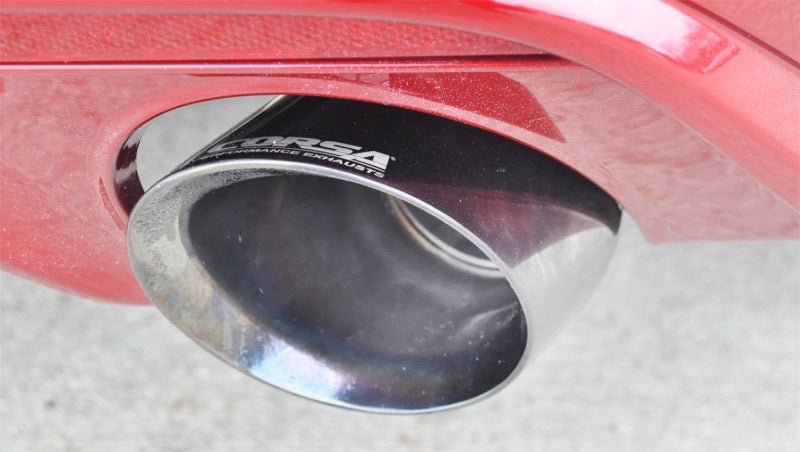 Corsa 2015 Ford Mustang GT 5.0 3in Cat Back Exhaust, Polish Dual 4.5in Tip (Xtreme) - Crew Original