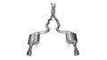 Corsa 2015 Ford Mustang GT 5.0 3in Cat Back Exhaust, Polish Dual 4.5in Tip (Xtreme) - Crew Original