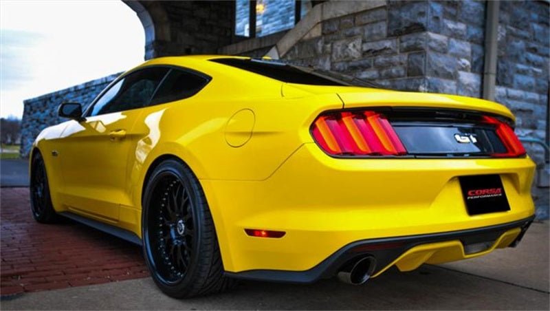 Corsa 2015 Ford Mustang GT 5.0 3in Double X Pipe *Will Fit Factory Exhaust* - Crew Original