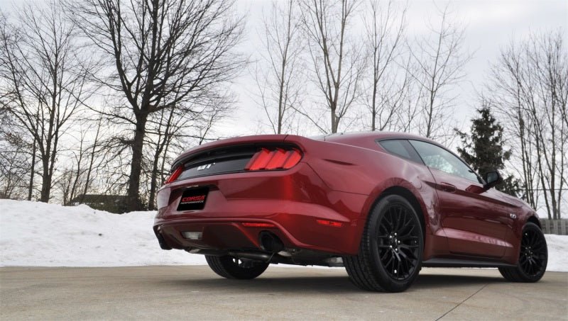 Corsa 2015 Ford Mustang GT Fastback 5.0 3in Xtreme Cat Back Exhaust w/ Dual Black 4.5in Tips - Crew Original