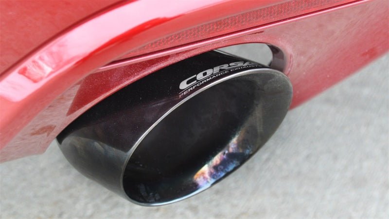 Corsa 2015 Ford Mustang GT Fastback 5.0 3in Xtreme Cat Back Exhaust w/ Dual Black 4.5in Tips - Crew Original