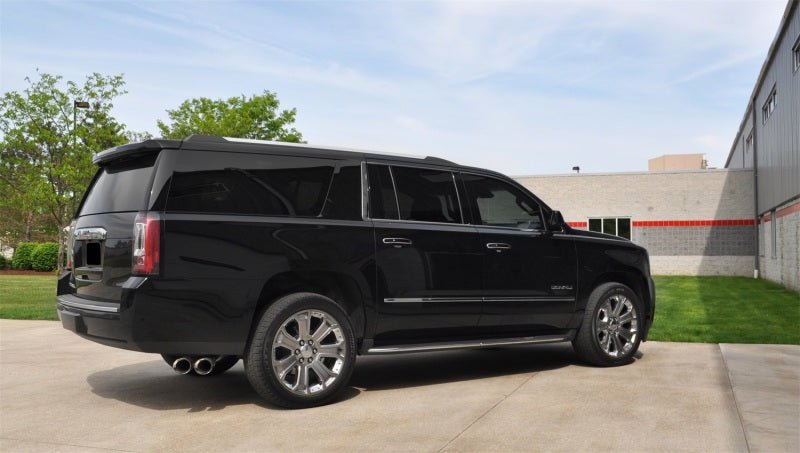 Corsa 2015 GMC Yukon Denali XL 6.2L V8 3in Cat-Back Single Side Exit Twin 4in Polished Tips - Crew Original