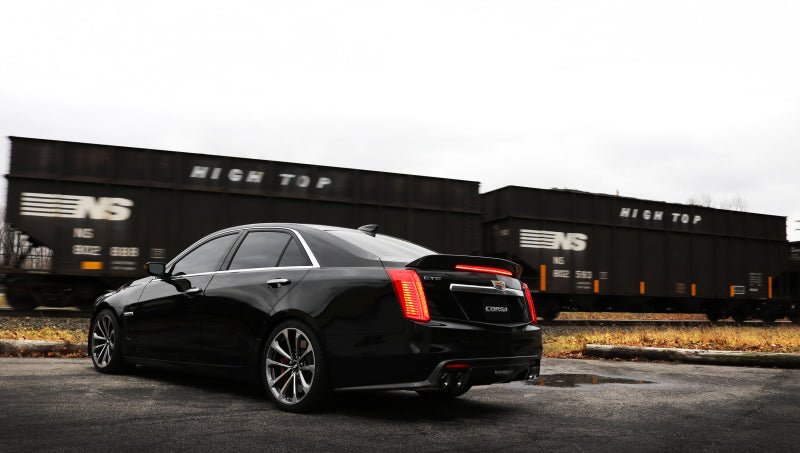 Corsa 2016 Cadillac CTS V 6.2L V8 2.75in Polished Xtreme Axle-Back Exhaust - Crew Original
