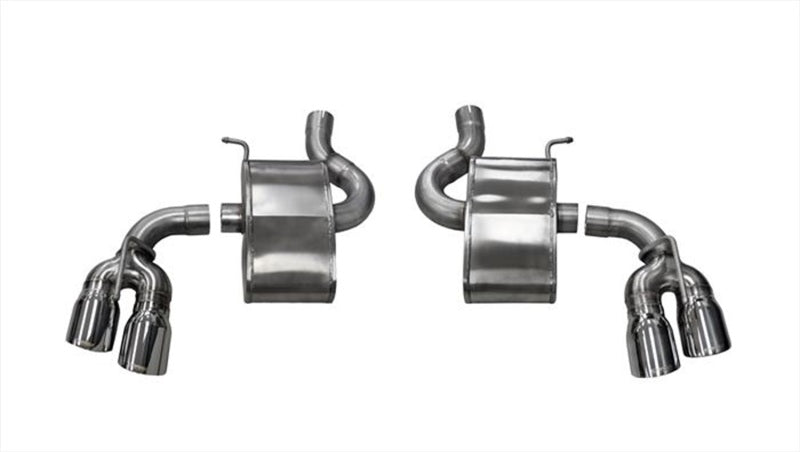 Corsa 2016 Chevrolet Camaro SS 6.2L V8 2.75in Polished Xtreme Axle-Back Exhaust - Crew Original