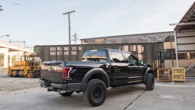 Corsa 2017 Ford F-150 Raptor 3.5L Sport Cat-Back Dual Rear Exit w/ 5in Satin Polished Tip - Crew Original
