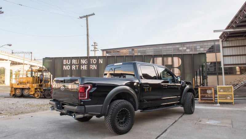Corsa 2017 Ford F-150 Raptor 3.5L Sport Cat-Back Dual Rear Exit w/ 5in Satin Polished Tip - Crew Original