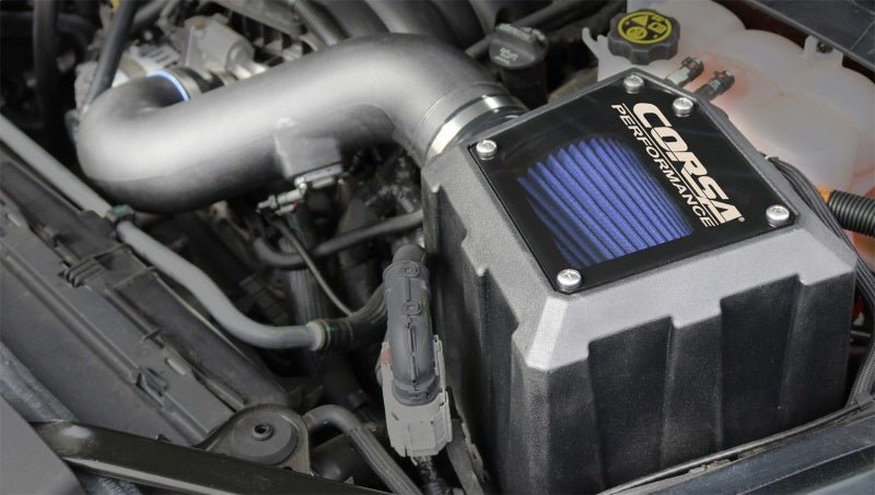 Corsa 2019+ Chevrolet Silverado 6.2L V8 1500 Closed Box Air Intake With MaxFlow 5 Oiled Filter - Crew Original