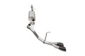 Corsa 21-22 Chevrolet Tahoe 4DR 5.3L 4WD Single Side 3in Sport Cat-Back 4in DW Round Black PVD Tip - Crew Original