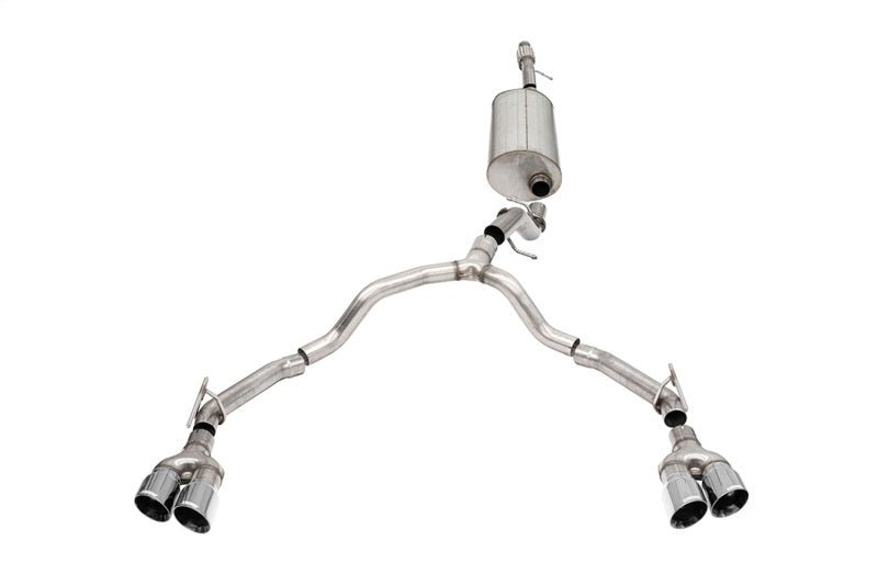 Corsa 21-22 GM Tahoe/Yukon 5.3L 3in. Catback Exhaust - Twin 4in. Exhaust - Crew Original
