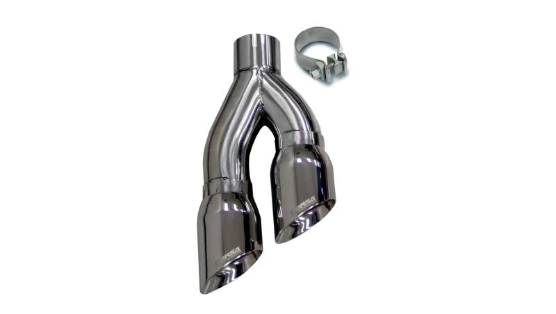 Corsa 3in Inlet 4in Pro Series Twin Side Swept Exhaust Tip Kit - Crew Original