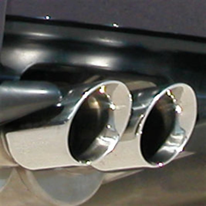 Corsa 92-09 BMW 325i/is Coupe E36 Polished Sport Cat-Back Exhaust - Crew Original