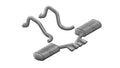 Corsa 97-04 Chevrolet Corvette C5 Z06 5.7L V8 Polished Sport Axle-Back Exhaust - Crew Original