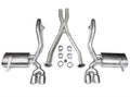 Corsa 97-04 Chevrolet Corvette C5 Z06 5.7L V8 Polished Xtreme Cat-Back + XO Exhaust - Crew Original