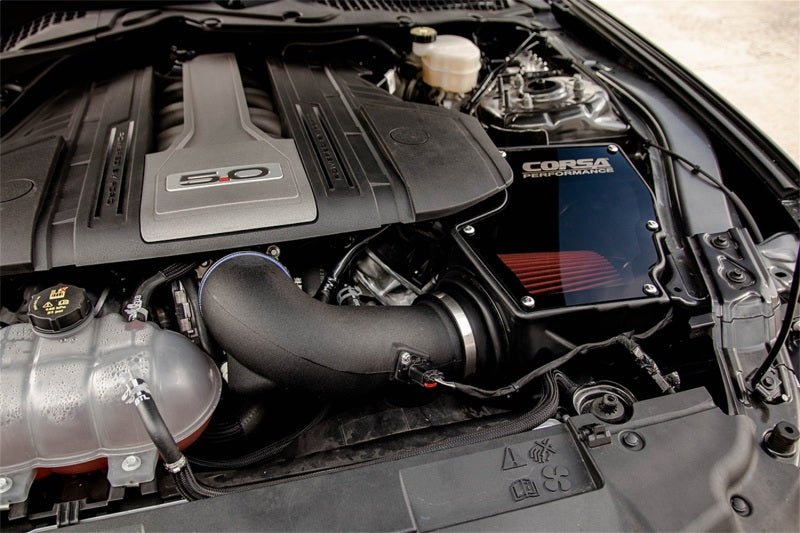 Corsa Air Intake DryTech 3D Closed Box 18-20 Ford Mustang GT 5.0L V8 - Crew Original