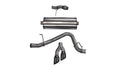 Corsa Cat Back Exhaust, Sport, 3in, Single Side Twin Black 4in Tips, 2015 Chevy Tahoe/GMC Yukon - Crew Original