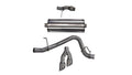 Corsa Cat Back Exhaust, Sport, 3in, Single Side Twin Polished 4in Tips, 2015 Chevy Tahoe/GMC Yukon - Crew Original