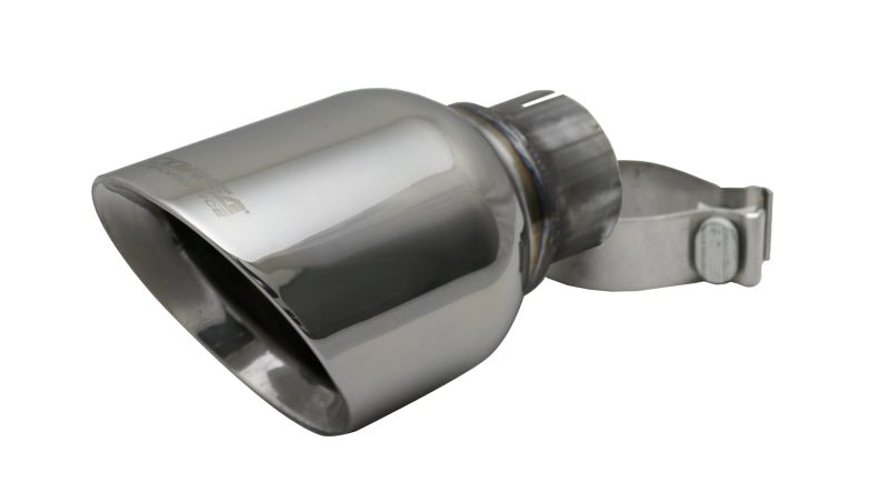 Corsa Single Universal 2.5in Inlet / 4.5in Outlet Polished Pro-Series Tip Kit - Crew Original
