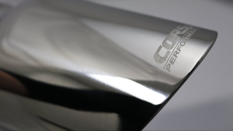 Corsa Single Universal 3.0in Inlet / 4.5in Outlet Polished Pro-Series Tip Kit - Crew Original