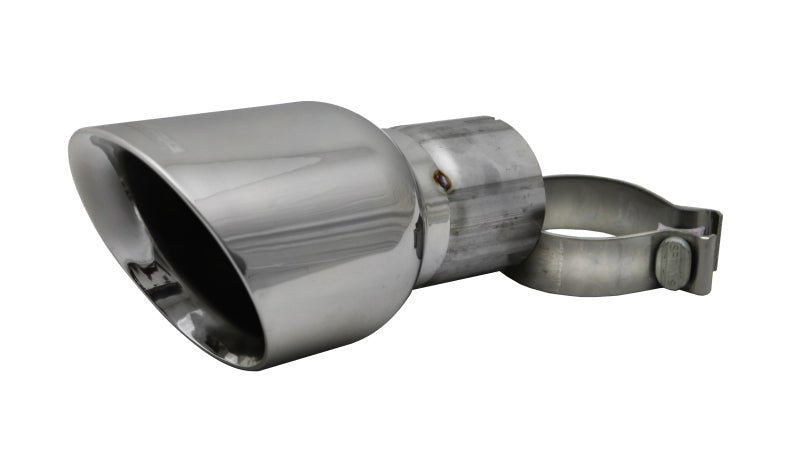Corsa Single Universal 3.0in Inlet / 4.5in Outlet Polished Pro-Series Tip Kit - Crew Original