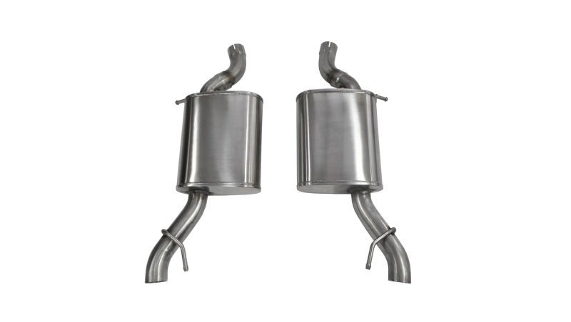 Corsa Sport Axle-Back Exhaust Dual Rear Polished Outlet 2014 Cadillac CTS Vsport 3.6L V6 Automatic - Crew Original