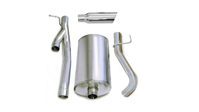 Corsa/dB 03-06 Chevrolet Silverado Ext. Cab/Short Bed 2500 6.0L V8 Polished Sport Cat-Back Exhaust - Crew Original