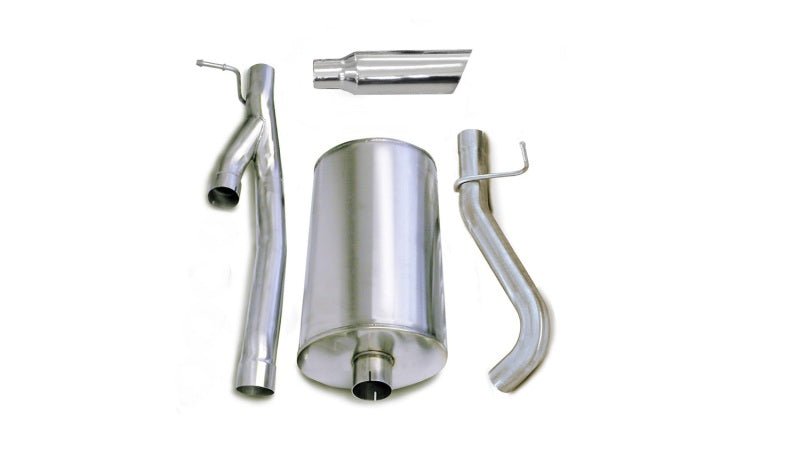 Corsa/dB 03-06 Chevrolet Silverado Ext. Cab/Short Bed 2500 6.0L V8 Polished Sport Cat-Back Exhaust - Crew Original