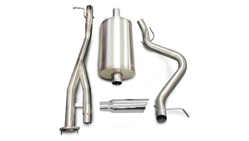 Corsa/dB 03-06 Chevrolet Silverado Short Bed SS 6.0L V8 Polished Sport Cat-Back Exhaust - Crew Original