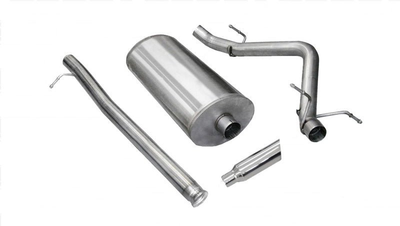 Corsa/dB 10-13 Chevrolet Silverado Ext. Cab/Std. Bed 1500 4.8L V8 Polished Sport Cat-Back Exhaust - Crew Original