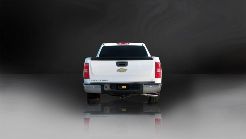 Corsa/dB 10-13 Chevrolet Silverado Ext. Cab/Std. Bed 1500 4.8L V8 Polished Sport Cat-Back Exhaust - Crew Original