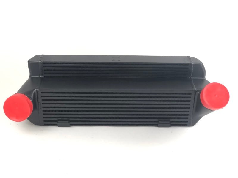 CSF 04-13 BMW 335i/xi (E90/E91/E92/E93) High Performance Stepped Core Bar/Plate Intercooler - Black - Crew Original