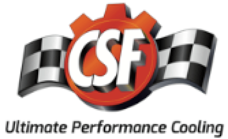CSF 04-13 BMW 335i/xi (E90/E91/E92/E93) High Performance Stepped Core Bar/Plate Intercooler - Black - Crew Original