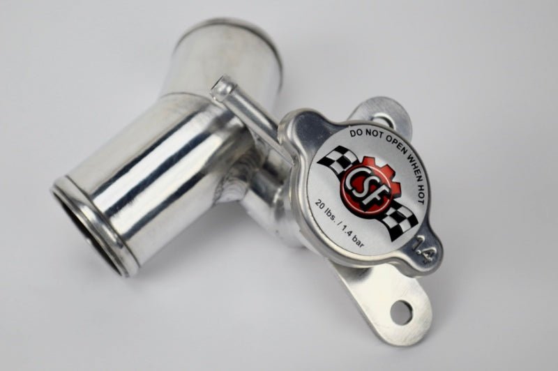 CSF 13+ BRZ / 13-20 Toyota 86 / 22+ GR86 Aluminum Filler Neck w/ High Pressure Radiator Cap - Crew Original