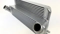 CSF 15-18 BMW M2 (F30/F32/F22/F87) N55 High Performance Stepped Core Bar/Plate Intercooler - Silver - Crew Original