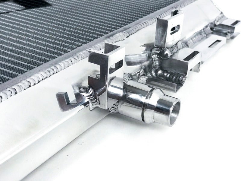 CSF 2015+ Mercedes Benz C63 AMG (W205) Front Mount Heat Exchanger w/Rock Guard - Crew Original