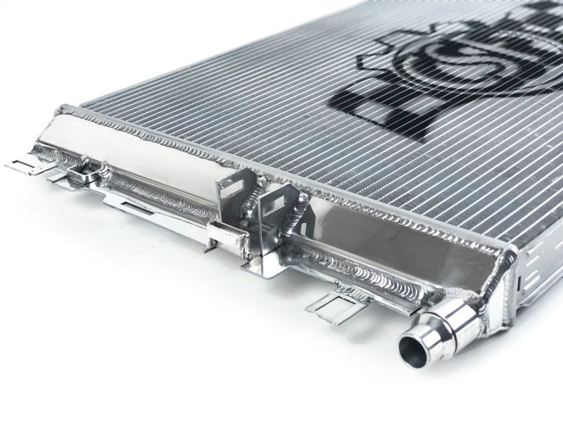 CSF 2015+ Mercedes Benz C63 AMG (W205) Front Mount Heat Exchanger w/Rock Guard - Crew Original