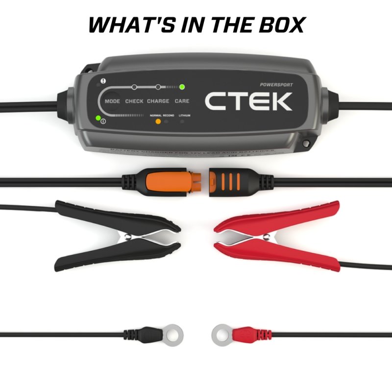 CTEK Battery Charger - CT5 Powersport - 2.3A - Crew Original