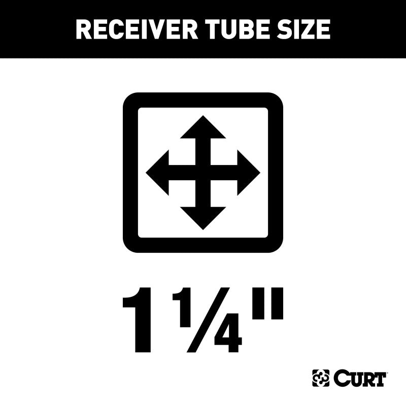 Curt 15-19 Volkswagen Golf Excluding R Models GTI Class 1 Trailer Hitch w/1-1/4in Receiver BOXED - Crew Original