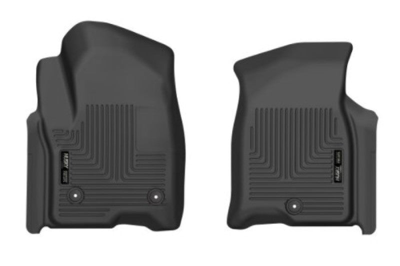 Husky Liners 2021 Chevrolet Tahoe X-Act Contour Black Front Seat Floor Liners