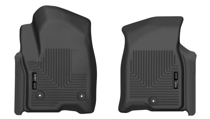 Husky Liners 2021 Chevrolet Tahoe X-Act Contour Black Front Seat Floor Liners