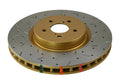 DBA 04-12 Subaru STi/2017 BRZ w/Perf. Pkg. 10 Stud Hole Front Drilled & Slotted 4000 Series Rotor - Crew Original