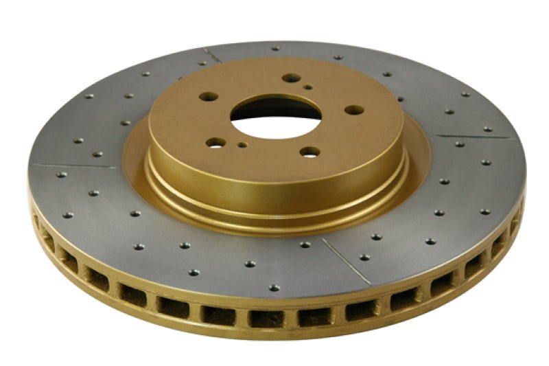 DBA 05-08 Legacy GT Front Drilled & Slotted Street Series Rotor - Crew Original