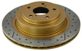 DBA 12+ Subaru/Scion BRZ/FR-S (AU Spec) 10 Lug Slot Rear Drilled & Slotted Street Series Rotors - Crew Original