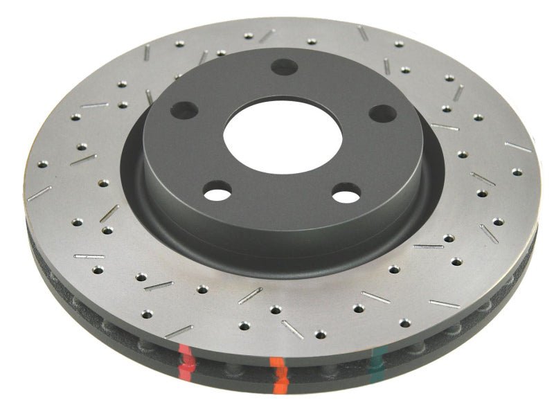 DBA 2016-2017 Ford Focus RS Drilled & Slotted 4000 Series Rotor - Crew Original