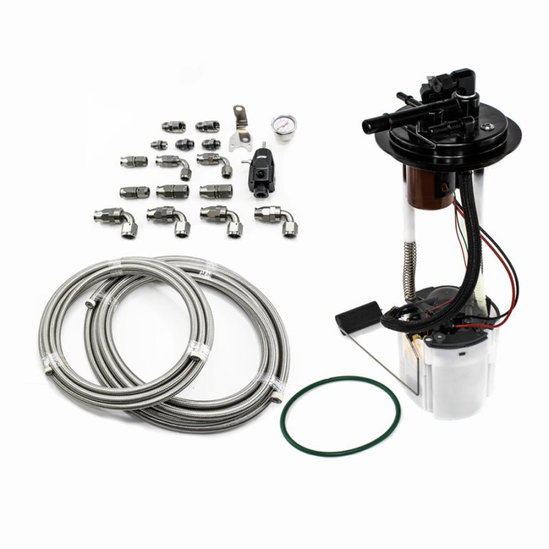 DeatschWerks 05-09 GM Truck DW400 Pump Module w/PTFE fuel lines - Crew Original